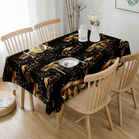 

Graduation Tablecloth Party Decorations Large Graduation Cap Congratulations Grad Table Cover for College Class of 2023 Graduation Prom Party Supplies(#92 M-54x72 )