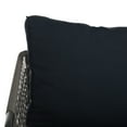 thumbnail image 4 of Safavieh Benjin Outdoor Mid-Century 4 Piece Living Set with Cushion, 4 of 6
