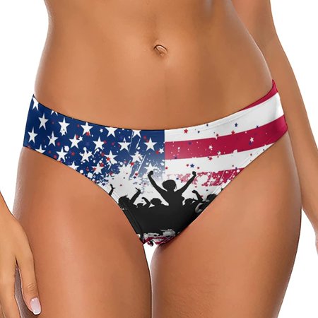 

Independence Day Party Women s Thongs Sexy T Back G-Strings Panties Underwear Panty