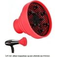 thumbnail image 1 of Accessoire Sèche-Cheveux Universel – Universel avec silicone pour Boucles Brosse Universelle Rouge, 1 of 5