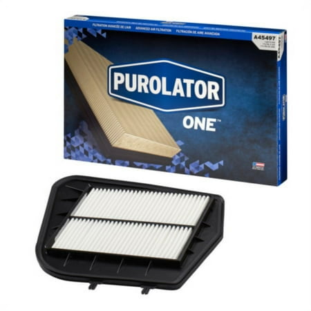 PurolatorONE Advanced Filtration Engine Air Filter: Full Synthetic Highly Embossed Media  Up To 99% Dirt Removal