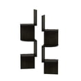 thumbnail image 4 of Estante de esquina flotante Furinno Rossi de 3 niveles para montaje en pared, juego de 2 Furinno Ver descripción, 4 of 9