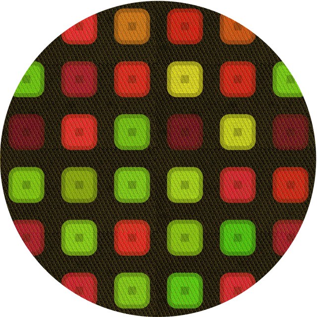 Ahgly Company Tapis d'Intérieur Lavable en Machine Carré Rouge Transitionnel, 3 Pieds Carré