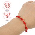 thumbnail image 2 of KAKOWELY 6pcs Braided Bracelet Red Knot String Wristband Adjustable Red Rope Wrist Chain,10.63"X0.16"X0.16", 2 of 5