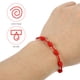 thumbnail image 4 of 6pcs pulsera trenzada roja nudo cuerda de pulsera ajustable cuerda roja cadena de muñeca, 4 of 6