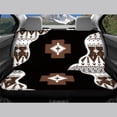 thumbnail image 3 of Yuyamidu Aztec Western Geometric Car Seat Cover Cushion Pad Suitable for SUV Sedan Truck Back Seat Cover Accessories Dustproof Non Slip Rear Bench Cover Decoration, 3 of 4