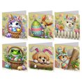 thumbnail image 3 of CARJETA PINTURA DIAMANDO 6 PCS Tarjeta Arte Diamantes para Favores Fiesta, 3 of 7