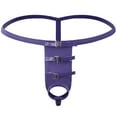 thumbnail image 2 of Jwputqe&nbsp;Mensg Strings and Thongs,Thongs,G-string Panties,Breathable,Cooling,Solid,Low Waist,Polyester,Purple,Free Size, 2 of 4