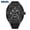 Black, variant on Men's Square Wrist Watch Silicone Sports Watch Waterproof Analog Digital Multifunction Clock