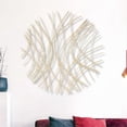 thumbnail image 6 of Eleni Large Abstract Wall Decor - Gold, 6 of 6