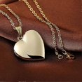 thumbnail image 3 of Personalized Photo Necklace for Women, Stainless Steel Heart Pendant, Love/Double Heart Design, Locket Necklace Jewelry for Mom Women Daughter, 3 of 5