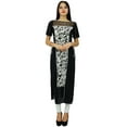thumbnail image 6 of Bimba Womens Designer Party Wear Kurta Long Black Kurti India Ethnic Clothing, 6 of 6