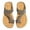Khaki, variant on NOKIO Solid Color Shoes for Women's Slippers Toe Clippers Flat Bottoms Large Size Slippers Lightweight Soft Bottomed Beach Shoes