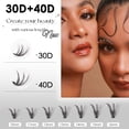 thumbnail image 3 of Kit de extensión de pestañas Magnetic SL Lash Clusters 320 piezas 30D+40D, 3 of 5