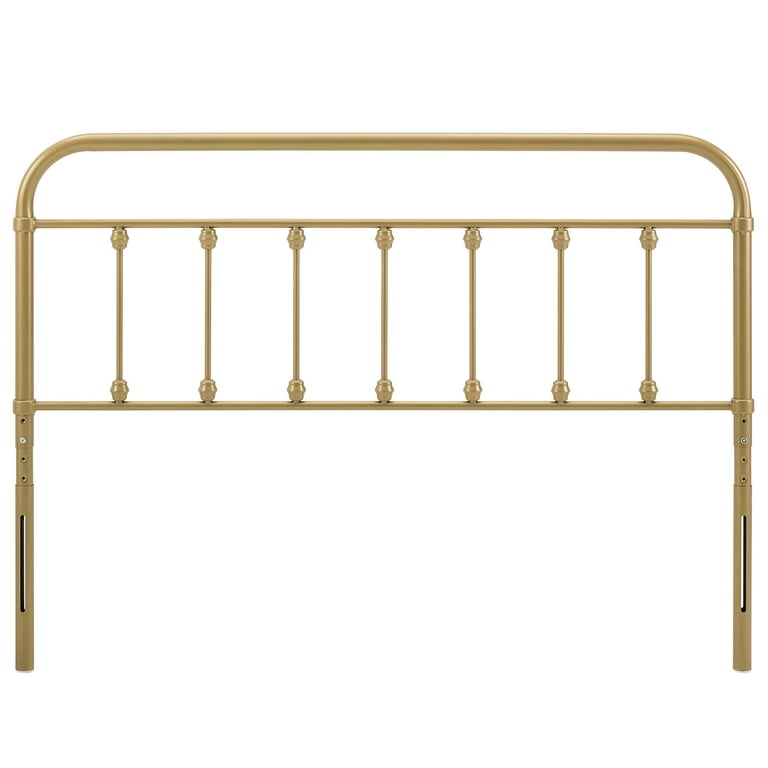 Modway Sage Queen Modern Metal Headboard, Gold Finish photo 2