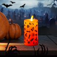 thumbnail image 5 of Steadline Flickering LED Flameless Candle with Realistic Effect - Safe Halloween and Holiday Decoration Featuring Battery Operation and Durable Plastic Construction, 5 of 6
