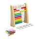 thumbnail image 2 of Ábaco de madera clásico Montessori, juego marcos, de cálculo, juguetes educativos, manipuladores de matemáticas para preescolar, jugue con tarjeta y palos Hugo Juguetes educativos para contar, 2 of 10
