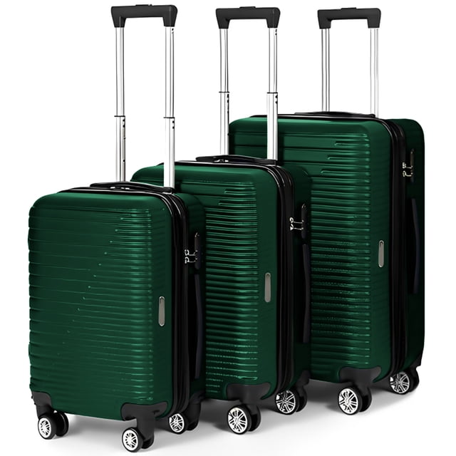 Set 3 Maletas Shendy Vendy 4 Ruedas Rígidas Viaje Vacaciones Resistente