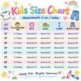 thumbnail image 3 of WOYY Kids DIY Coloring Pajamas Long Sleeve Top Pants Kids Sleep Set Nightwear, Sizes 2-9, 3 of 6