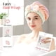 thumbnail image 4 of Toalla superabsorbente para cabello mojado, gorro de microfibra para secar el cabello, suave y de secado rápido, ideal para el hogar., 4 of 9