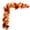 C, variant on OIUR 5.7FT Fall Maple Leaf Garland Artificial Autumn Foliage Garland Harvest Hanging Vine Garland Decoration with Sunflowers for Thanksgiving Fireplace Mantel Table Decor