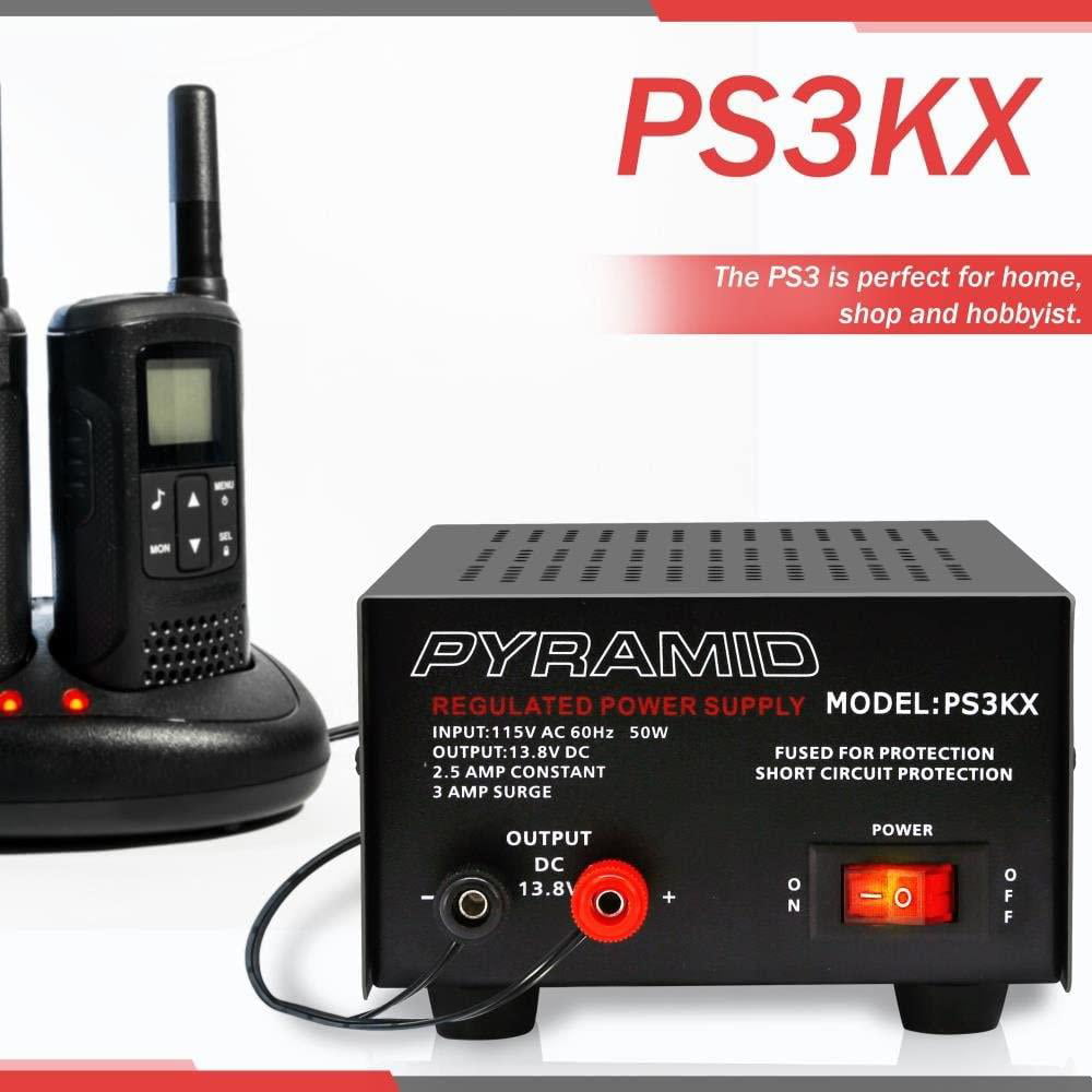 PS3KX for sale online PYRAMID AC-to-DC Power Converter 2.5Amp Bench Power Supply 