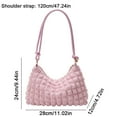 thumbnail image 3 of MesaSe Sacs à Main Décontractés pour Femmes, Sac en Toile Plissée, Sac de Magasinage Simple pour Femmes, 3 of 9