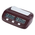 thumbnail image 1 of Juego de mesa con reloj de ajedrez, cronómetro, juegos de ajedrez chino, calculadora electrónica, 1 of 15