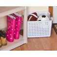 thumbnail image 4 of Sterilite Deep & Medium Ultra Plastic Storage Bin Organizer Basket Pair (6 Pack), 4 of 11