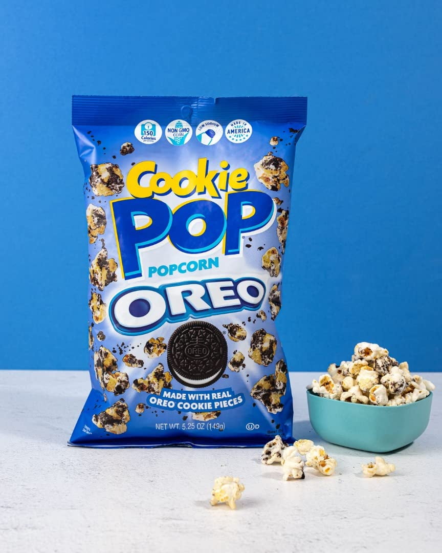 Cookie Pop Popcorn Oreo 5.25 oz Pack of 12