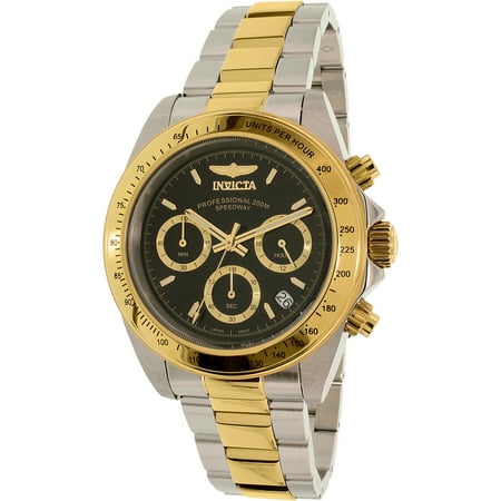 Mens Link Steel Watch - Mens 9224 Speedway S Series Two-Tone Stainless Steel Link Bracelet Watch