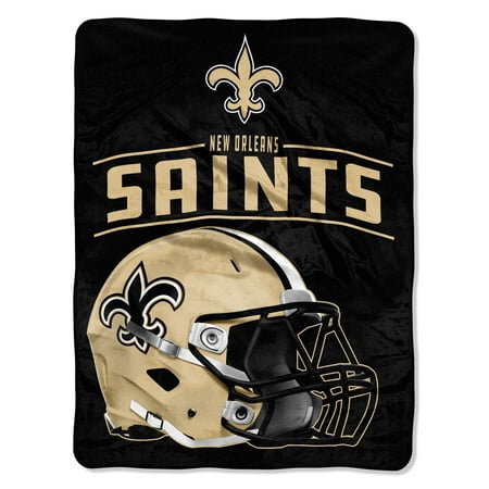 New Orleans Saints Desk Clock - NFL New Orleans Saints “Franchise” Micro Raschel Throw, 46” X 60”