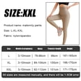 thumbnail image 2 of Los pantalones grandes para mujeres embarazadas sostienen y usan pantalones deportivos para mujeres embarazadas, XXL, 2 of 5