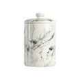 thumbnail image 4 of 10 Strawberry Street Marble 3 Piece Food Storage Canister Set, White/Black, 24-Ounce, 38-Ounce, 72-Ounce, 4 of 6