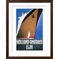 thumbnail image 2 of Art.com Dutch Travel Poster, 1932 Giclee Print by Willem Ten Broek, Brown Frame Wall Art, 32" x 40", 2 of 4