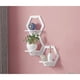 thumbnail image 5 of Estante de carga para teléfono móvil de pared, soporte de carga para teléfono móvil sin perforaciones, estante para decoración de pared Características mejoradas, 5 of 5