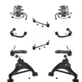 thumbnail image 1 of Transit Auto Front Bearing Lower Upper Control Arm Outer Tie Rod Link Kit (10Pc) for Car 2018 Ford F-150 Limited Platinum SSV XL XLT King Ranch Lariat with RWD Studs Face The Same Direction K7T-111120, 1 of 2