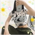 thumbnail image 1 of Perforador perfecto ~ mujer verano Sexy Ver a través del club top corto De Mangapangjing, 1 of 3