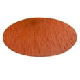 thumbnail image 1 of Koszal Bamboo Texture Placemat Oval Shape PVC Kitchen Dining Table Mat for Restaurants, 1 of 8