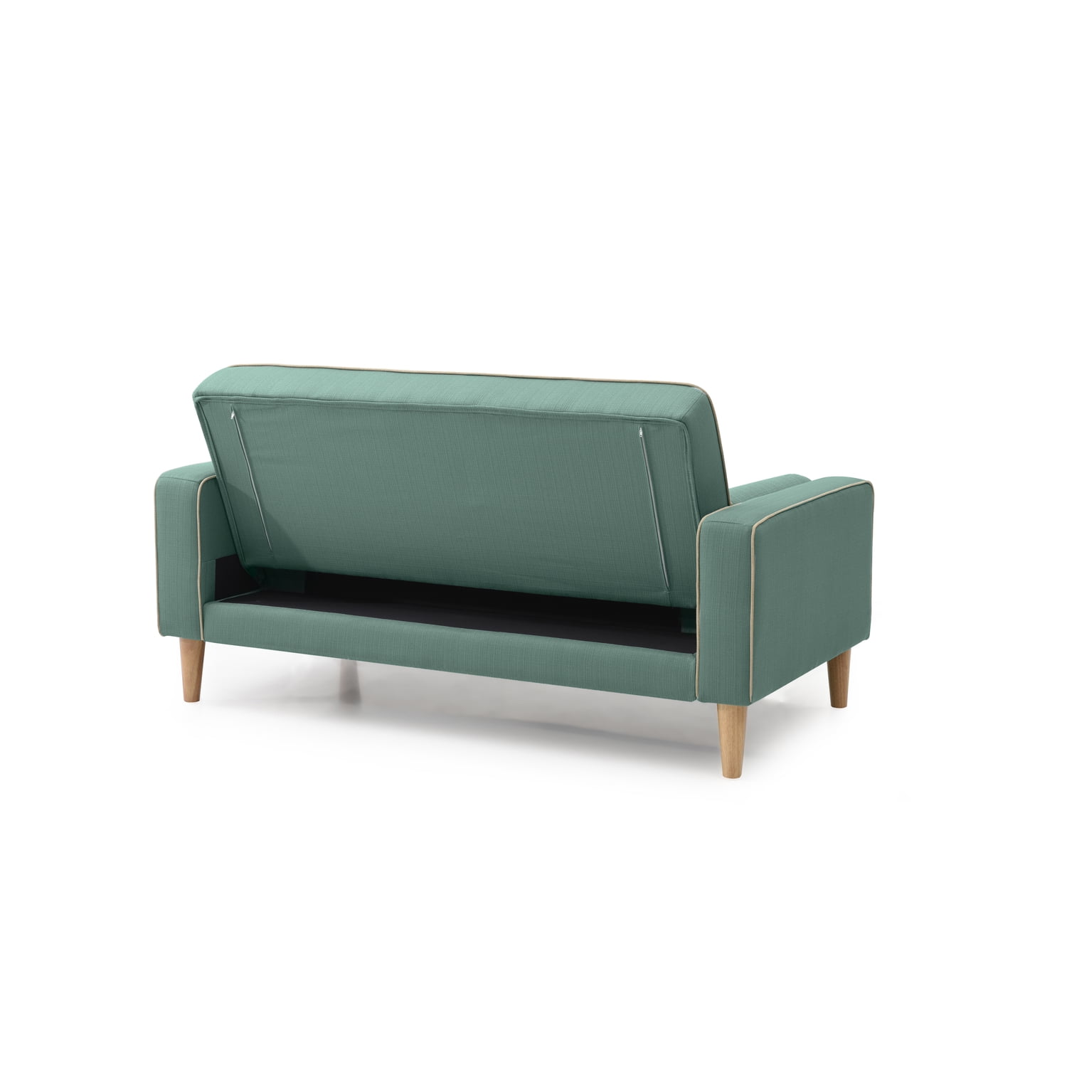 Glory Furniture G833A-L Teal Loveseat Bed.