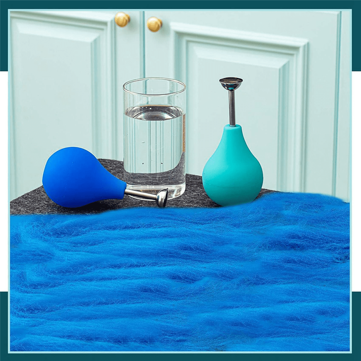 12 Pcs Ball  Sprinkler Flower Sprinkler Ball Brauser Squeeze Sprinkler Wet Felting Tools Watering Sprinkler Nozzle