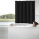 thumbnail image 3 of Cortina de Ducha de Poliéster Impermeable de 120 X 180 Cm | Cortina Divisoria Gruesa para Baño con Ojales Resistentes a La Corrosión | Secado Rápido, Color Liso, Incluye Ganchos | para Baño, Ducha y, 3 of 6