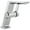 Lumicoat Chrome, variant on Delta Pivotal Single Handle Mid-Height Vessel Bathroom Faucet, Matte Black