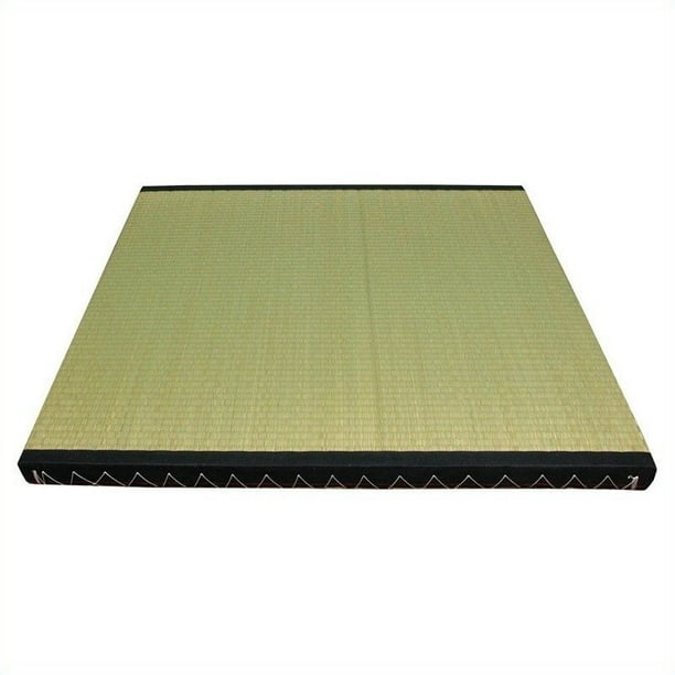 Oriental Furniture 3'x 3' Half Size Fiber Fill Tatami Mat