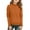 Coffee, variant on Girls Long Sleeve Mock Neck Pullover Sweater Soft Knit Casual Lightweight Comfortable Top for Everyday Wear
