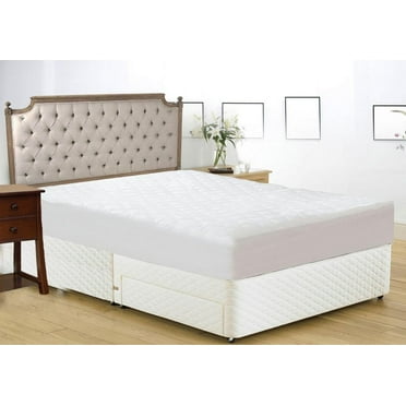 Premium Quilted Cotton Waterproof / Bed Bug Proof Fitted Mattress Protector Cover Pad - Protect Your Bed With This Soft, Comfortable Mattress Cover - 39" X 75" X 12" (Twin)