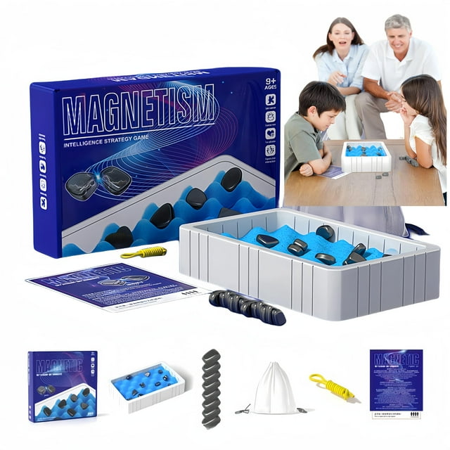 Juego de ajedrez magnético Warsrnd 2024 portátil para niños y adultos