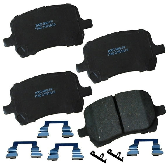Bendix Brakes Disc Brake Pad Set Fits select: 2006-2010 PONTIAC G6, 2007 CHEVROLET MALIBU