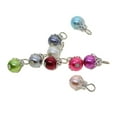 thumbnail image 3 of 50 Piezas Perla Filigrana Flor Tapa Colgante BLESIY para Fabricación Abalorios Multicolor, 3 of 8