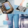 thumbnail image 6 of Fintie Carrying Case for Nintendo Switch OLED Model 2021/Switch 2017, [Shockproof] Hard Shell Protective Cover Travel Bag w/10 Game Card Slots, Evening Ombre, 6 of 8
